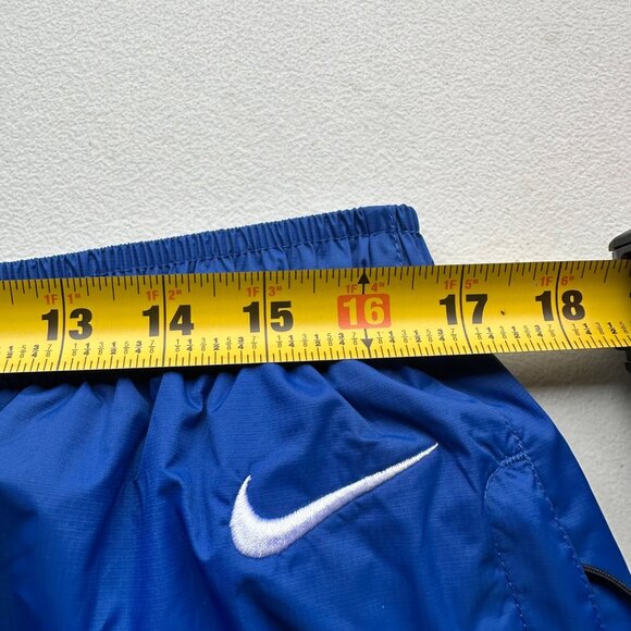 Nike NFL On Field Mens Pants XL Blue Storm Fit Nylon Waterproof Training Zip Leg - Picture 8 of 12